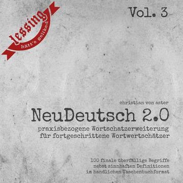 portada Neudeutsch 2. 0 - Vol. 3 (en Alemán)