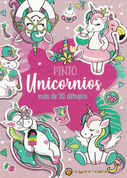 portada Pinto Unicornios mas de 30 Dibujos