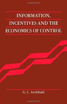 portada Information, Incentives and the Economics of Control (en Inglés)