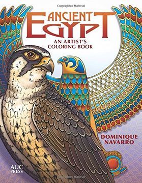 portada Ancient Egypt: An Artist's Coloring Book (en Inglés)