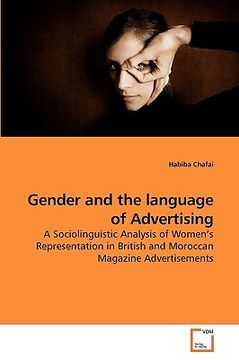 portada gender and the language of advertising (en Inglés)