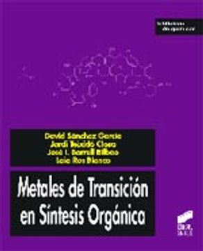 portada Metales de transición en síntesis orgánica