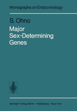 portada major sex-determining genes (en Inglés)