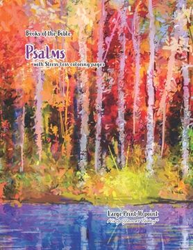 portada Books of the Bible Psalms: with Stress-less Coloring Pages