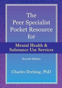 portada The Peer Specialist's pocket resource for mental health and substance use services second edition (en Inglés)