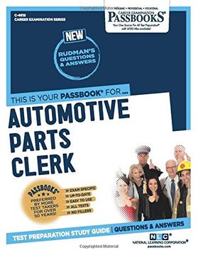 portada Automotive Parts Clerk 