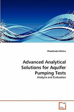 portada advanced analytical solutions for aquifer pumping tests