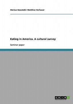 portada eating in america. a cultural survey (en Inglés)