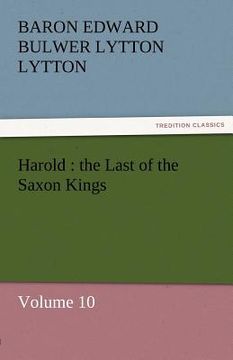 portada harold: the last of the saxon kings (en Inglés)