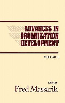 portada advances in organizational development, volume 1 (en Inglés)