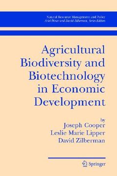 portada agricultural biodiversity and biotechnology in economic development (en Inglés)