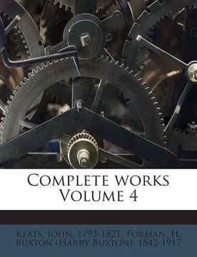portada Complete Works Volume 4 (en Inglés)