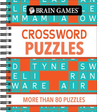 portada Brain Games - Crossword Puzzles (Brights) (en Inglés)