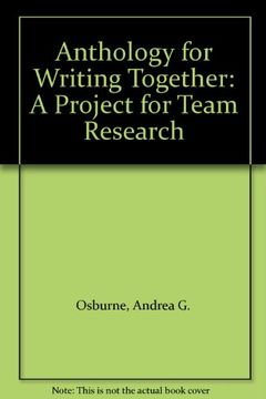 portada Anthology for Writing Together: A Project for Team Research (in English)