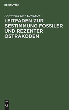 portada Leitfaden zur Bestimmung Fossiler und Rezenter Ostrakoden (en Alemán)