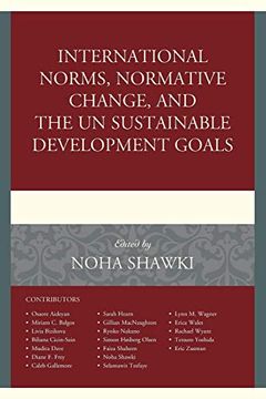 portada International Norms, Normative Change, and the un Sustainable Development Goals (en Inglés)