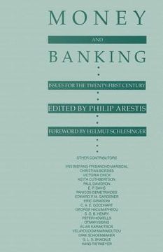 portada Money and Banking: Issues for the Twenty-First Century (en Inglés)
