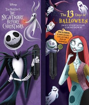 portada Disney: Tim Burton'S the Nightmare Before Christmas: The 13 Days of Halloween: Jack'S Spooktacular Countdown! (in English)