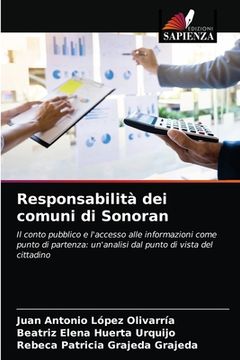 portada Responsabilità dei comuni di Sonoran (in Italian)