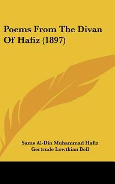 portada poems from the divan of hafiz (1897) (en Inglés)