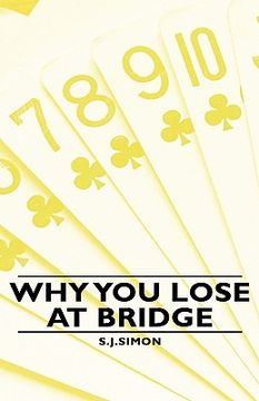 portada why you lose at bridge (en Inglés)