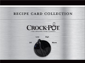 portada Crockpot Recipe Card Collection Tin (Silver)
