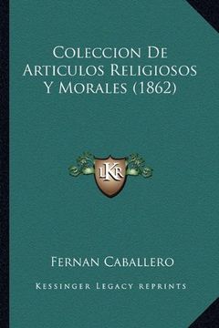 portada Coleccion de Articulos Religiosos y Morales (1862)
