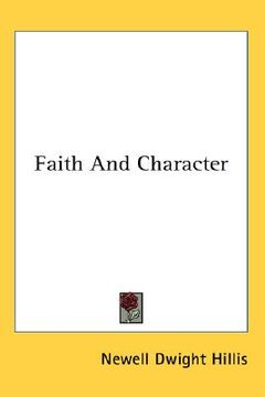 portada faith and character (en Inglés)