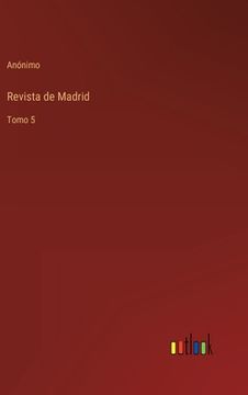 portada Revista de Madrid: Tomo 5 (in Spanish)