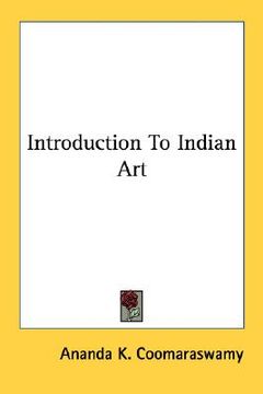 portada introduction to indian art (in English)