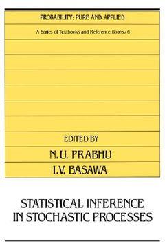 portada statistical inference in stochastic processes (en Inglés)