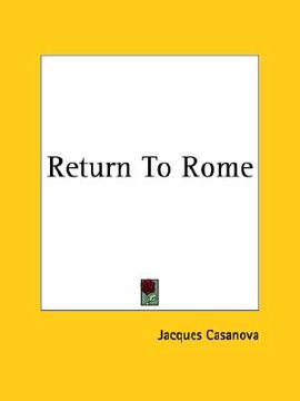 portada return to rome (en Inglés)