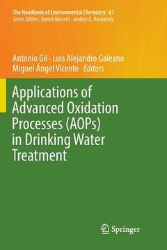 portada Applications of Advanced Oxidation Processes (Aops) in Drinking Water Treatment (en Inglés)