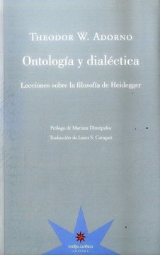 portada Ontologia y Dialectica (in Spanish)