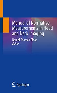 portada Manual of Normative Measurements in Head and Neck Imaging (en Inglés)