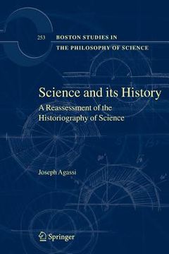 portada science and its history: a reassessment of the historiography of science (en Inglés)
