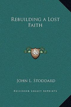 portada rebuilding a lost faith (in English)