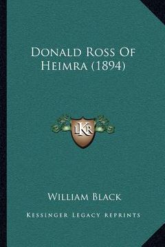 portada donald ross of heimra (1894) (in English)