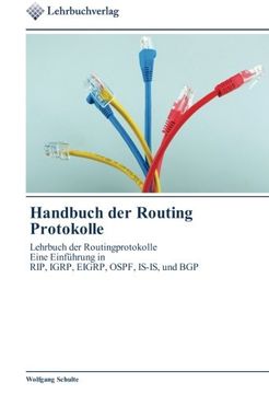 portada Handbuch der Routing Protokolle: Lehrbuch der Routingprotokolle  Eine Einführung in  RIP, IGRP, EIGRP, OSPF, IS-IS, und BGP