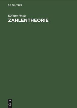 portada Zahlentheorie (in German)