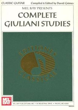 portada complete giuliani studies (en Inglés)
