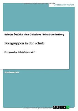 portada Peergruppen in der Schule (German Edition)