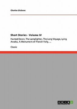 portada short stories - volume iv (en Inglés)