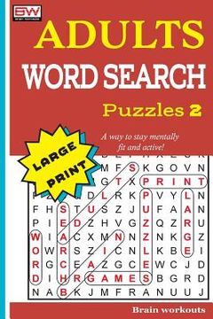 portada ADULTS WORD SEARCH Puzzles 2 (en Inglés)