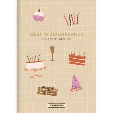 portada Geburtstagsplaner: Dein Alltagshelfer, Eintragbuch zum Ausfüllen, für Geburtstage und Geschenkideen 72 Seiten , 14,8 x 21 cm? Schreibliebe