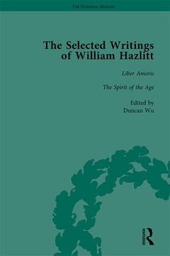 portada The Selected Writings of William Hazlitt Vol 7 (in English)