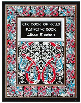 portada The Book of Kells Painting Book (en Inglés)
