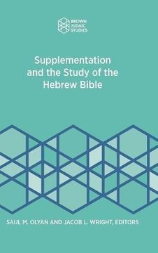 portada Supplementation and the Study of the Hebrew Bible (en Inglés)