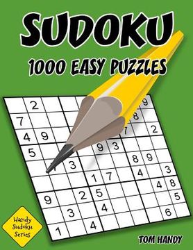 portada Sudoku: 1,000 Easy Puzzles: Handy Sudoku Series Book (in English)