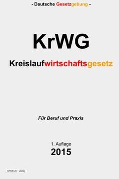 portada Kreislaufwirtschaftsgesetz: KrWG